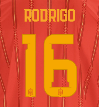 Rodrigo 16 (Impression uniquement) - 26-27 Espagne Domicile