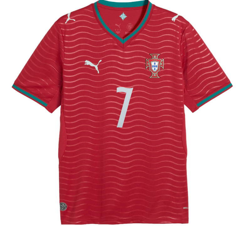 Ronaldo Portugal home 2026 print