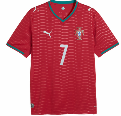 Ronaldo Portugal home 2026 print