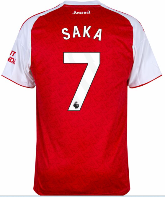 Saka Home or away 2026 print