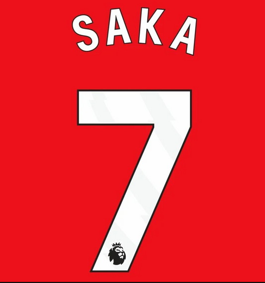 Saka 7 (Printing Only) - 25-26 Arsenal Home & Away