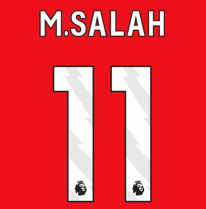 M.Salah 11 (Printing Only) - 25-26 Liverpool Home & 3rd