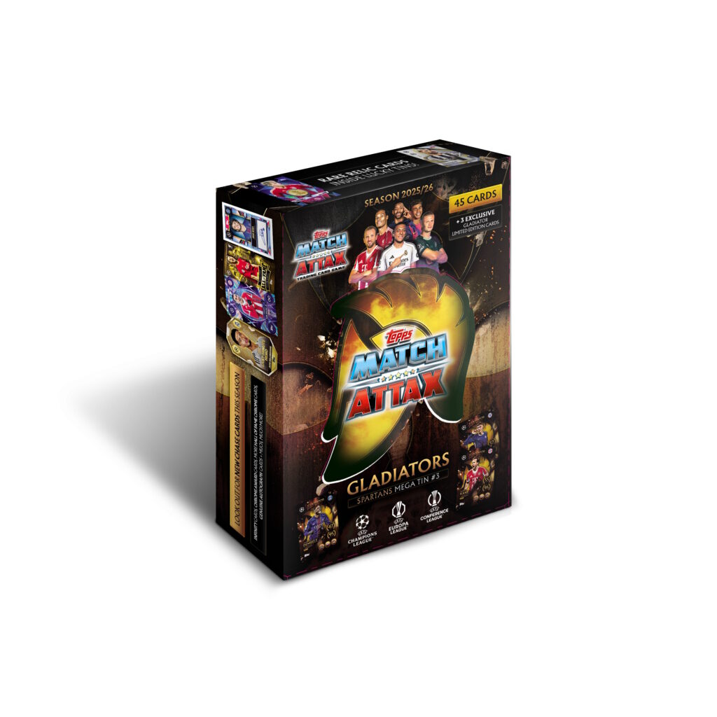 Match Attax UEFA Champion League 25/26 Cards Mega Tin