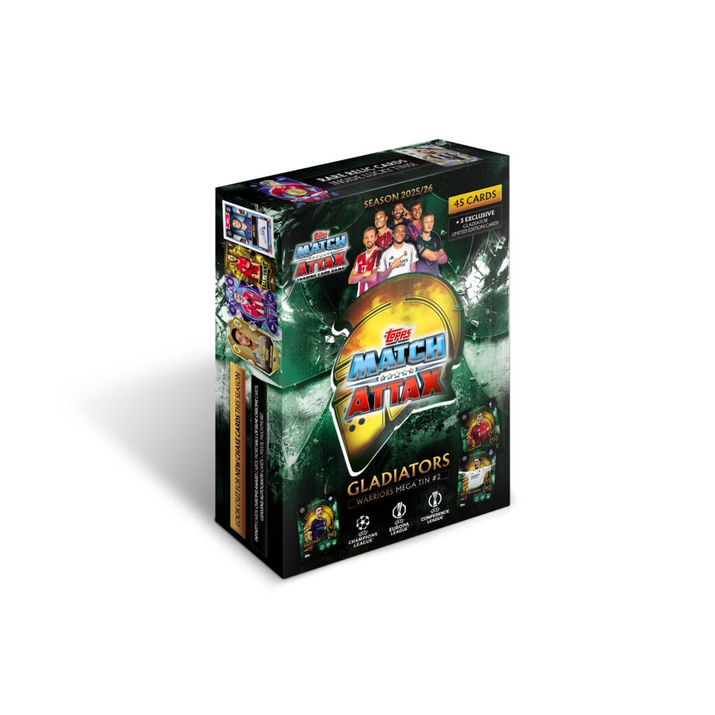 Match Attax UEFA Champion League 25/26 Cards Mega Tin