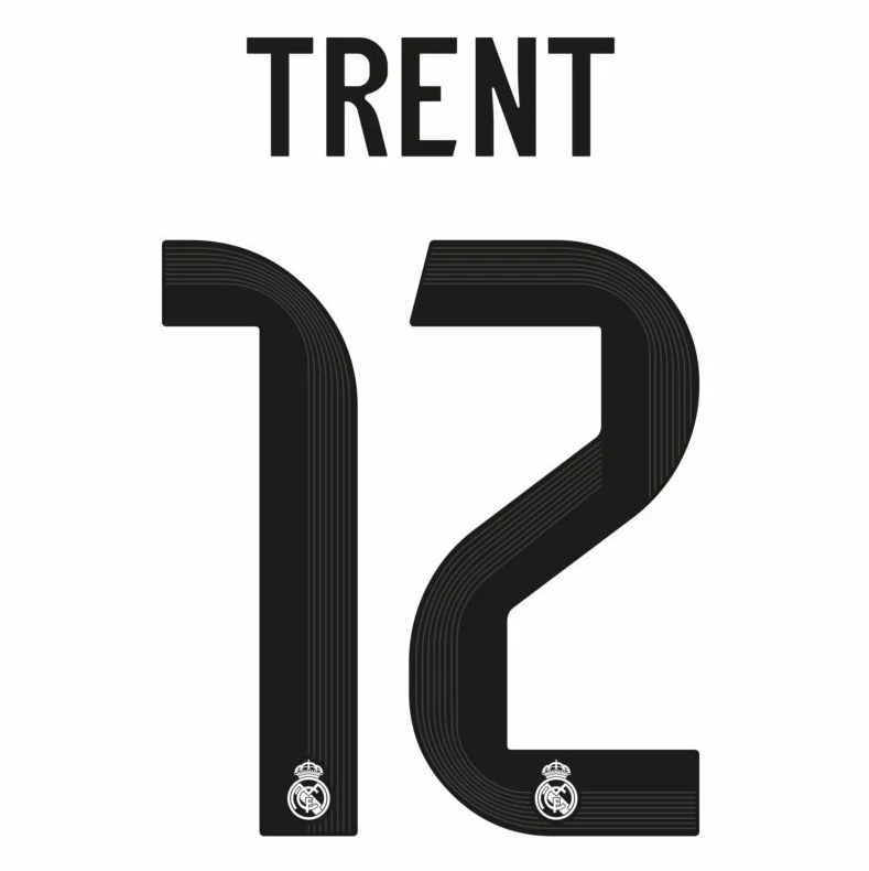 Trent 12 (Impression uniquement) - 25-26 Real Madrid Domicile