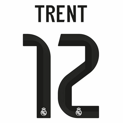 Trent 12 (Impression uniquement) - 25-26 Real Madrid Domicile