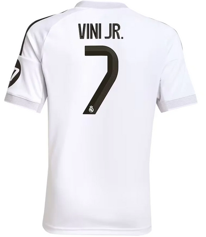 Vini Jr 7 (Impression uniquement) - Real Madrid 25-26 Domicile