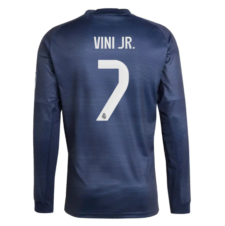 Real Madrid Extérieur Manche Longue 2025/26 Vini Jr