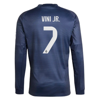 Real Madrid Extérieur Manche Longue 2025/26 Vini Jr