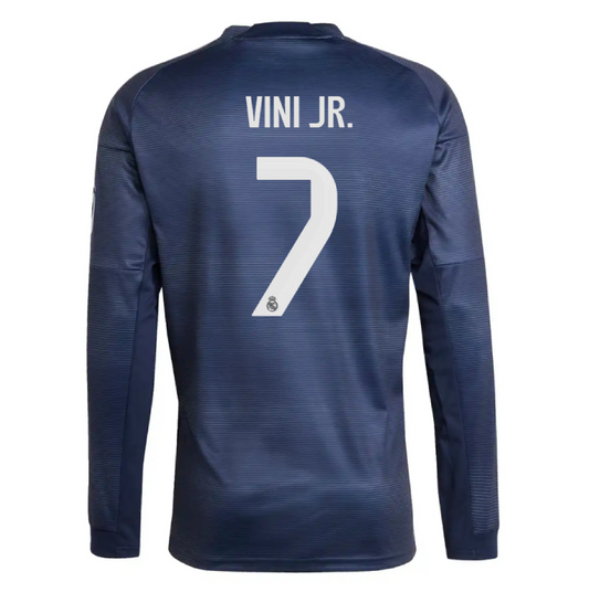 Real Madrid Extérieur Manche Longue 2025/26 Vini Jr