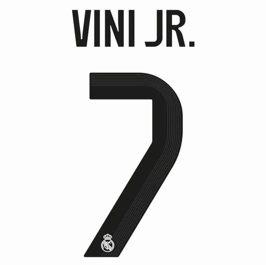 Vini Jr 7 (Printing Only) - 25-26 Real Madrid Home