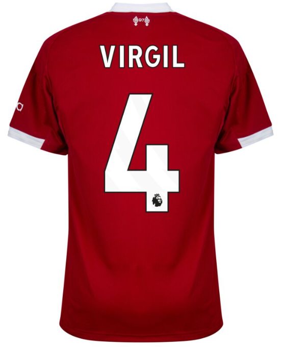 Virgil Liverpool home or Third 2026 print