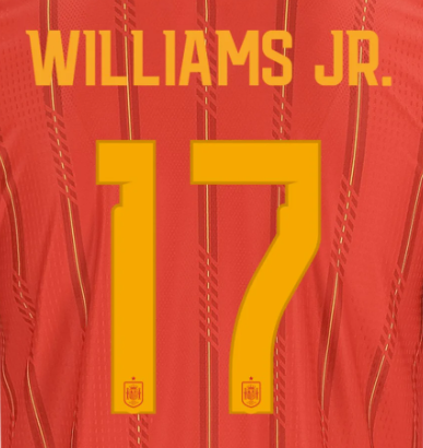 Williams Jr 17 (Impression uniquement) - 26-27 Espagne Domicile
