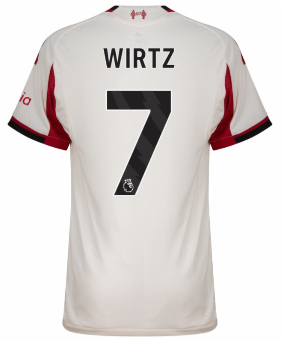 Wirtz Liverpool away 2026 print